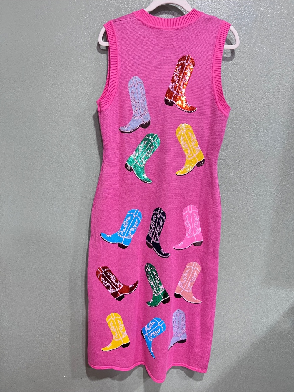 New QOS Boot MIDI Dress - Picture 3 of 5